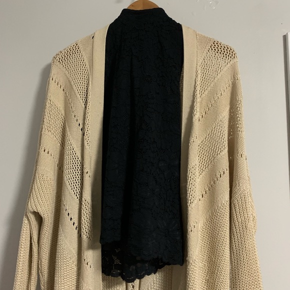 Divided H&M S Beige Long Cardigan - Picture 7 of 8